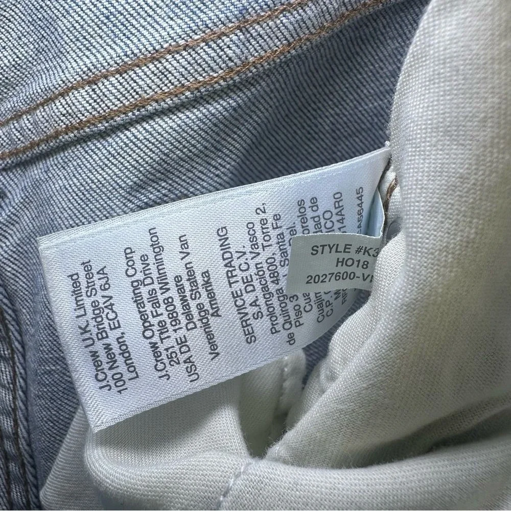 J. Crew Jeans Slim‎ Boyfriend Jeans Size 27 STYLE #K3421 Denim casual beach